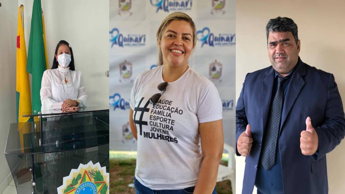 Leiri do Mixico, Alessandra Mesquita e Sandrão, vereadores de Senador Guiomard-AC