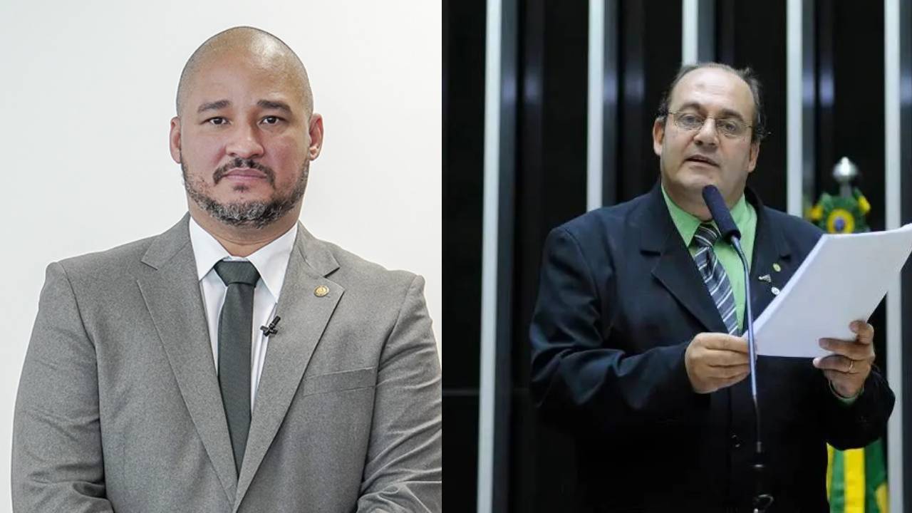 Deputados estaduais Ronaldo Anquieta e Eurico Júnior